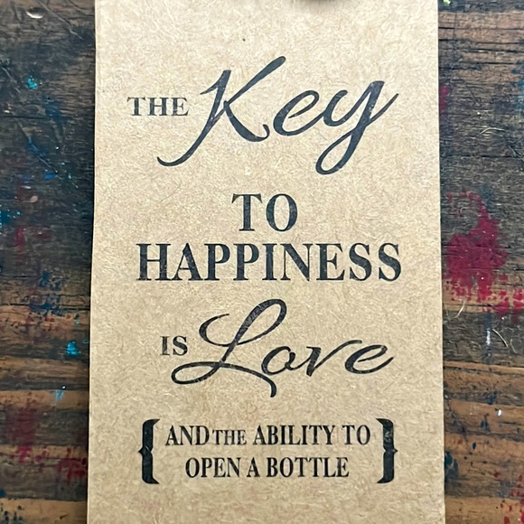 🗝️Vintage Style Copper Key Bottle Opener House Warming Birthday Christmas Gift🗝️ - Picture 3 of 4